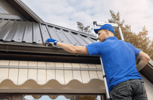 gutter cleaning in amherst